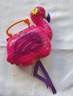 Polly Pocket Pink Flamongo. No Accessories.